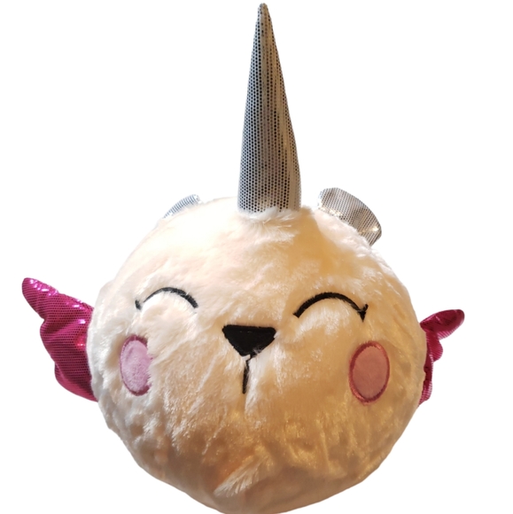 Inflatable Fluffy Soft 9" Ball (Pegasus Unicorn) - Picture 1 of 4